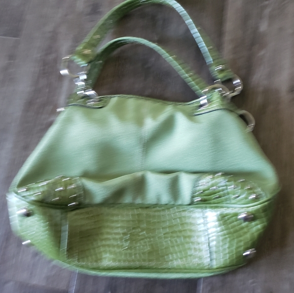 Kathy Van Zeeland Bags Kathy Vanzeeland Green Shoulder Bag Poshmark